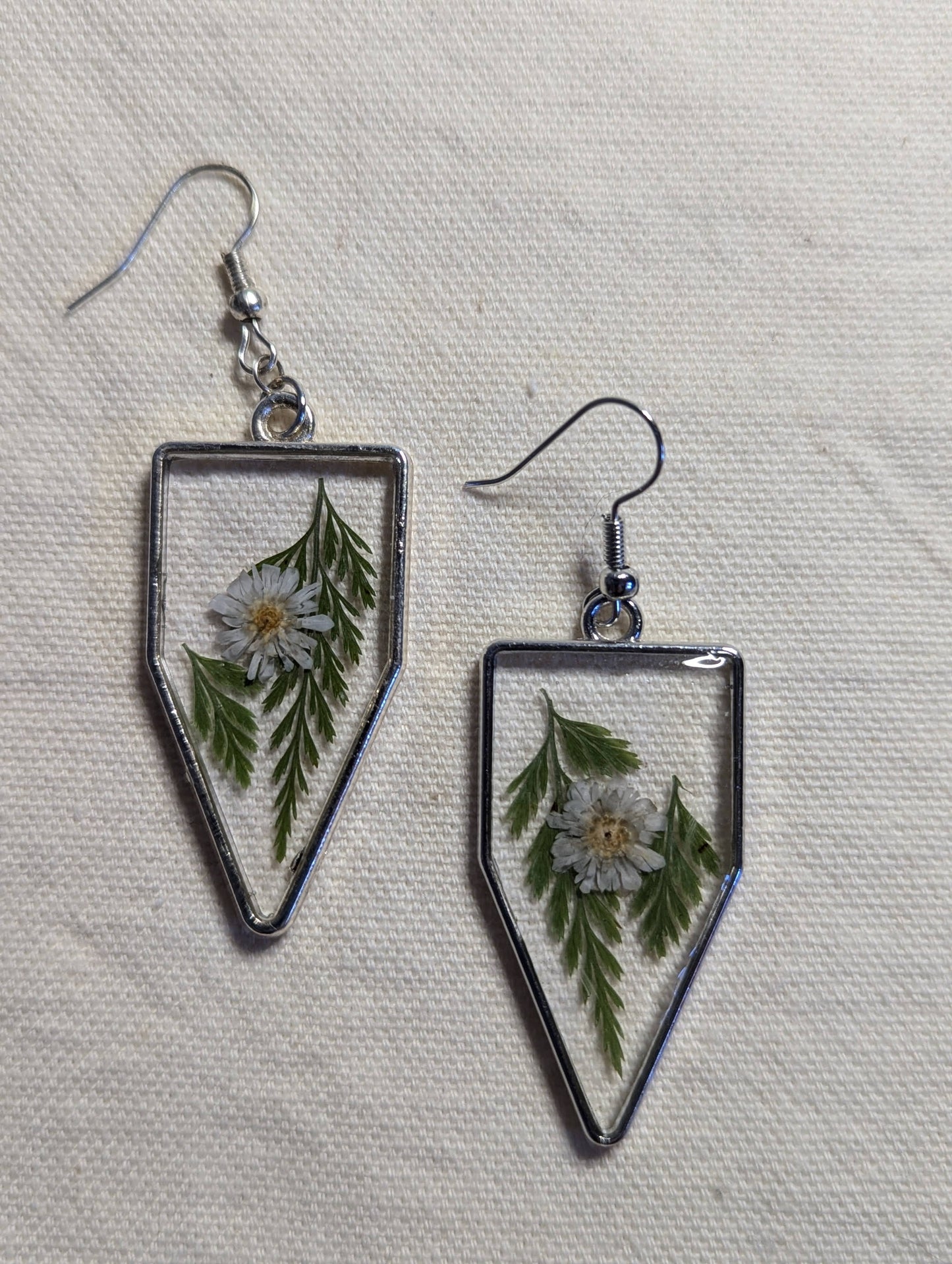 Fern & Daisy Arrow Earrings